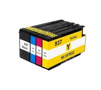 Cartouche D'encre D'imprimante 937, Compatible for HP,(1 set)