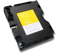 vhbw Cartouche d'encre Jaune Compatible avec Ricoh Aficio SG 3100, SG 2100N, SG 2010, SG 2100, SG 2010L imprimante (Compatible, 30 ML + Puce)