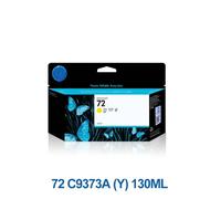 Cartouche d'encre e pour imprimante HP72 72B, pour HP Designjet T610 T620 T770 T790 T795 T1100 T1120 T1200 T1300 T2300, réservoir d'encre72-Yellow-130ml