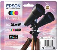 Epson 502 XL Cartouche de toner 4 pièce(s) Compatible Noir, Cyan, Magenta, Jaune