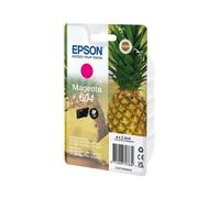 Cartouche d'encre Epson 604 Magenta Original Standard, 2.4ml, Réf C13T10G34020. Compatible Expression Home XP et WorkForce WF. 1 Pièce.