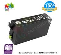 Cartouche D'encre Epson ( Clavier ) 407 Noir Epson C13T07U140 Compatible