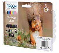 Epson Squirrel Multipack 6-colours 378 Claria Photo HD Ink