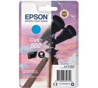 Cartouche d'encre EPSON Originale 502 Cyan Série Jumelles - C13T02W24010