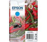 Cartouche d'encre EPSON Originale 503 Cyan Série Piment - C13T05A24010