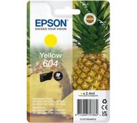 Epson 604 Singlepack - jaune - original - cartouche d'encre - 130 Pages - C13T10G44020