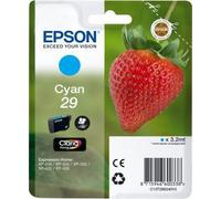 Original Epson C13T29824022 / 29 Cartouche d'encre cyan