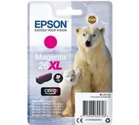 Cartouche d'encre Epson Ours polaire 26 XL Magenta Magenta G