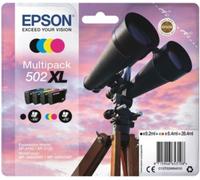 Cartouche d'encre EPSON Pack Multipack 4 Originales 502 XL (Noir + 3 Couleurs) - C13T02W64010