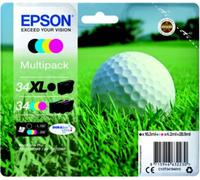 Cartouche d'encre EPSON Pack Multipack 4 Originales T3479 XL (Noir + 3 Couleurs) - C13T34794010