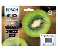 Cartouche d'encre EPSON Pack Multipack 5 Originales 202 (Noir Photo + 4 Couleurs) - C13T02F74010