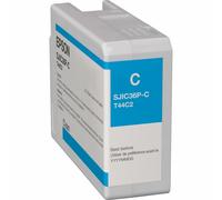 Cartouche d'encre Epson SJIC36P(C) 80 ml pigmentée Compatible ColorWorks C6500/C6000 Cyan