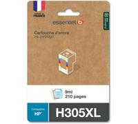Cartouche d'encre ESSENTIELB H305 XL 3 couleurs