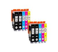 Cartouche d'encre Générique 364XL 364 XL Multicolore Pack de 10 compatible HP DeskJet