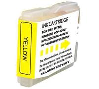 Cartouche d'encre générique jaune LC1000XL/LC970XL de Brother - Remplace LC1000Y/LC970Y