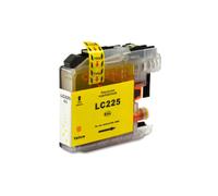 Cartouche d'encre générique jaune LC225XL de Brother - remplace LC225XLY