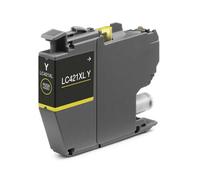 Cartouche d'encre générique jaune LC421XL de Brother - Remplace LC421XLY