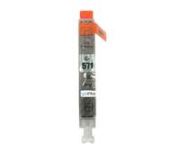 Cartouche d'encre grise compatible 1 Go Inks - remplace CLI-571GY/non-OEM pour imprimantes Canon PIXMA