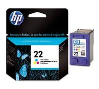 HP 22 cartouche d'encre trois couleurs authentique