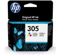 HP Cartouche d’encre trois couleurs 305 authentique