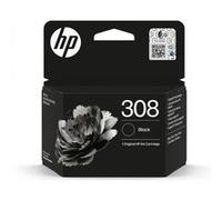 Cartouche D'Encre Hp 308 Authentique Noir (7Fp21Ue) Pour Hp Envy 6110, 6120, 6130, 6520, 6530 Noir G