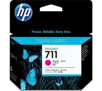 Cartouche d'encre HP 711 violet CZ135A original 3-pack