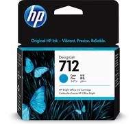 Cartouche d'encre - HP - 712 - 29ML - Cyan - Compatible avec DesignJet T650/T630/T250/T230
