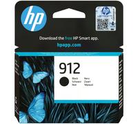 HP 912 Cartouche d'Encre Noire Authentique (3YL80AE) pour HP OfficeJet Pro 8010 series / 8020 series