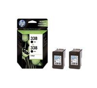 Cartouche d'encre HP n ° 338 CB331EE Lot de 2 Noir (env. 96