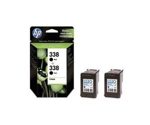 Cartouche d'encre HP n ° 338 CB331EE Lot de 2 Noir (env. 96