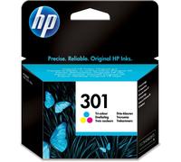 Cartouche d'encre HP Originale 301 3 Couleurs (CMY) - CH562EE