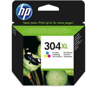 HP 304XL Cartouche d’encre trois couleurs grande capacité authentique