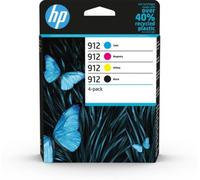 HP 912 Multipack Noir(e) / Cyan / Magenta / Jaune Original 6ZC74AE