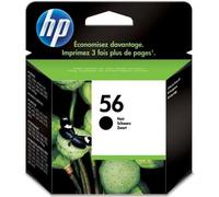 Cartouche d'Encre - Imprimante HP 56 noire authentique (C6656AE) pour HP OfficeJet 5610 et HP PSC 1217/1311/1355
