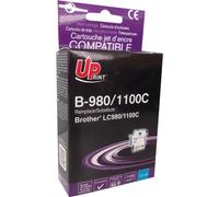 Cartouche d'encre INKTEC, Brother LC1100C/980C/67C/65C/61C/38C, bleu