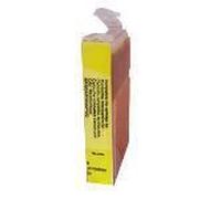 Cartouche d'encre jaune a puce compatible Canon CLI8-Y (0623B001) 13ml