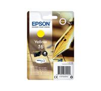 Cartouche d'encre Jaune Epson 16 DURABrite Ultra, Pigment, 3.1ml, 165 pages, pour WorkForce WF-2xxx series, Réf: C13T16244022
