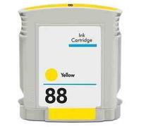 Cartouche d'encre jaune générique HP 88XL - Remplace C9388AE/C9393AE