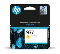 Cartouche d'encre jaune HP 937 originale standard 800 pages 4S6W4NE Noir