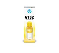 Cartouche d'encre Jaune HP GT52 Originale (M0H56AE) – 70ml, Rendement 8000 pages, Compatible HP, Dimensions colis 47x47x150mm, Fabriquée en Malaisie