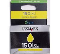 Cartouche d'encre Jaune Lexmark 150XL
