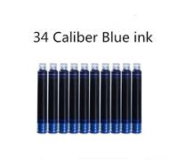 Cartouche d'encre jetable 2.6/3.4mm, ensemble de recharge d'encre noir/rouge/bleu, fournitures scolaires et de bureau, papeterie cadeau 10 pièces