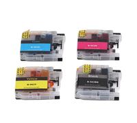 Cartouche d'encre jetable 4 couleurs, impression fluide, puce Stable, remplacement de cartouche d'encre BK C M Y LC563