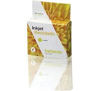 Cartouche d'encre - KARKEMIS - LC-123Y - Jaune - 10 ml - Compatible Brother - 2500 pages