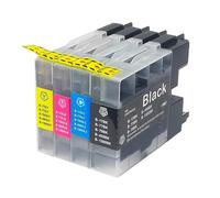 Cartouche d'encre LC12 LC17 LC40 LC71 LC73 LC75 LC40 LC400 LC1220 LC1240 LC1280 for Brother MFC-J6910CDW J6710CDW J840N J280W(1SET)