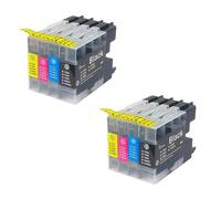 Cartouche d'encre LC12 LC17 LC40 LC71 LC73 LC75 LC40 LC400 LC1220 LC1240 LC1280 for Brother MFC-J6910CDW J6710CDW J840N J280W(2SET)