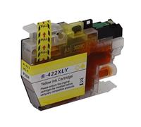 Cartouche d'encre LC422 LC422XL for imprimante Brother MFC-J5340DW J5345DW J5740DW J6540DW J6940DW(LC422XL Y)