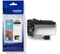 Cartouche d'encre LC424BK - BROTHER - Noir haute capacité de 750 pages - Pour DCP-J1200W