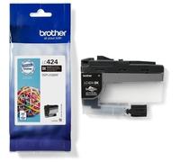Cartouche d'encre LC424BK - BROTHER - Noir haute capacité de 750 pages - Pour DCP-J1200W
