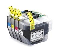 Cartouche d'encre LC436XL, Les Imprimantes Compatible avec Brother MFC-J4340DW, J4440DW, J4540DW, J5855DW, J5955DW, J6555DW, J6955DW, J6957DW(LC436XL 1Set)
